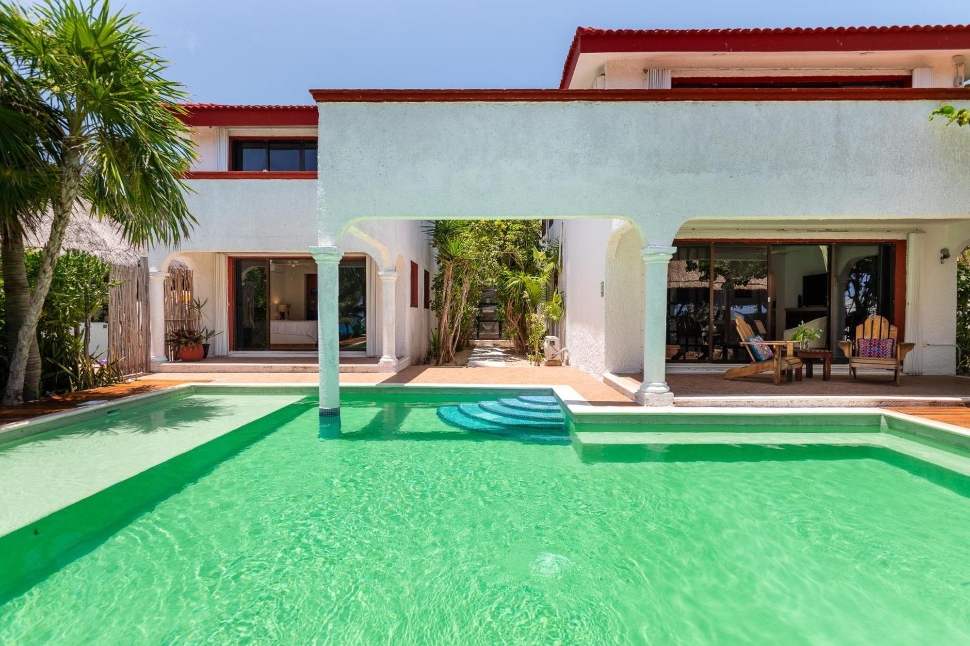 Casa Vista Al Mar Isla Mujeres Villa Kültér fotó
