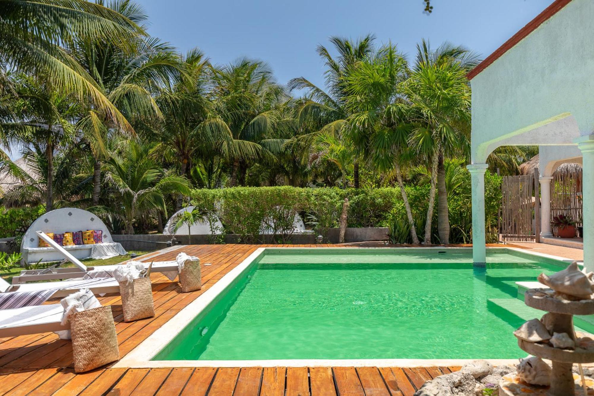 Casa Vista Al Mar Isla Mujeres Villa Kültér fotó