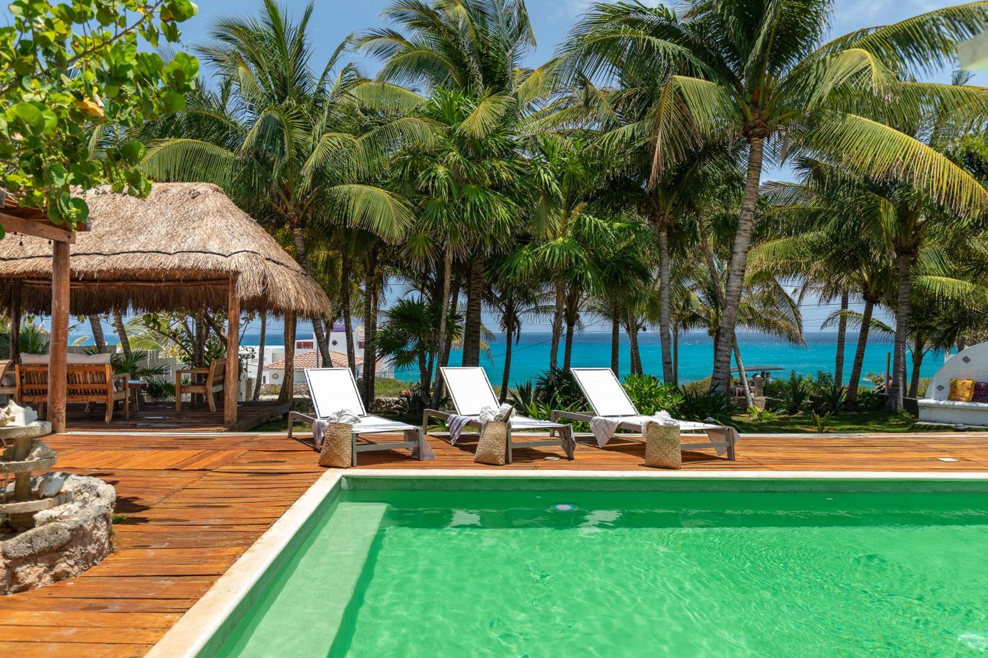 Casa Vista Al Mar Isla Mujeres Villa Kültér fotó
