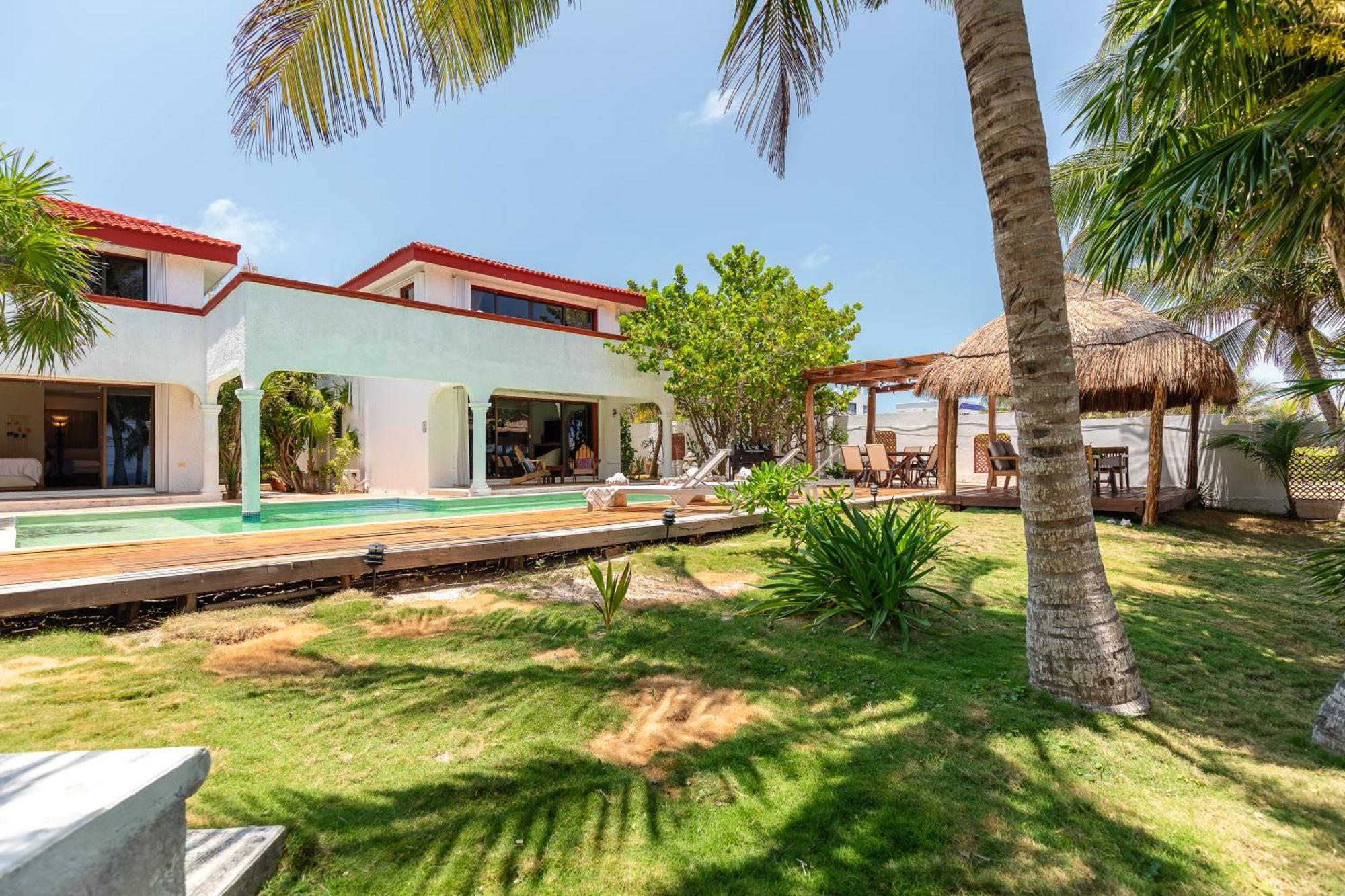 Casa Vista Al Mar Isla Mujeres Villa Kültér fotó