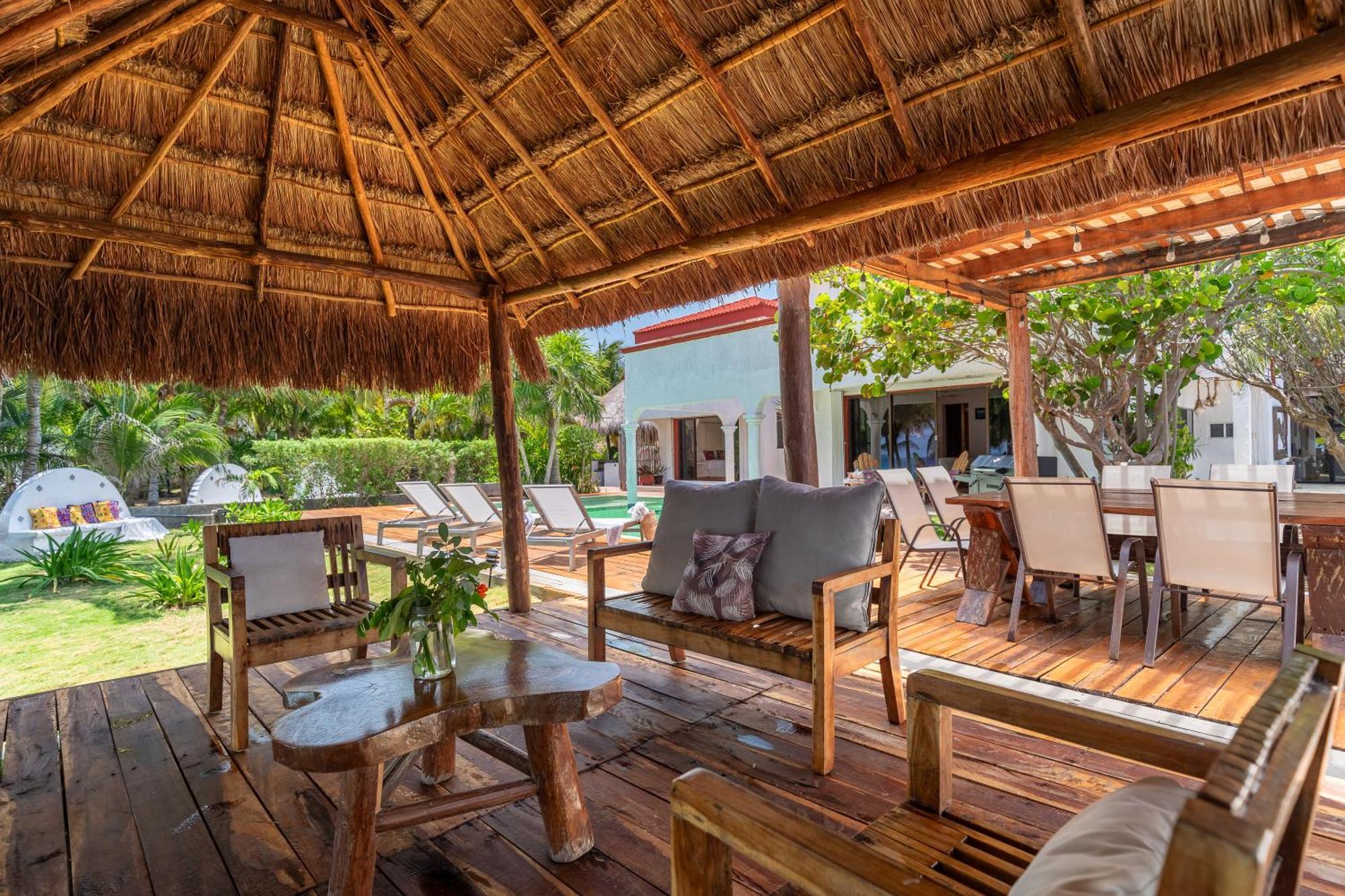 Casa Vista Al Mar Isla Mujeres Villa Kültér fotó